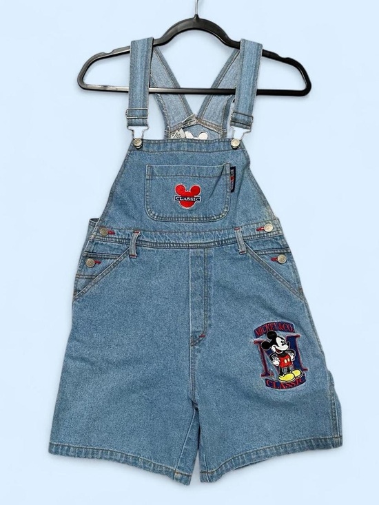 Disney Denim - Vintage Mickey & Co. Disney Overall Shorts